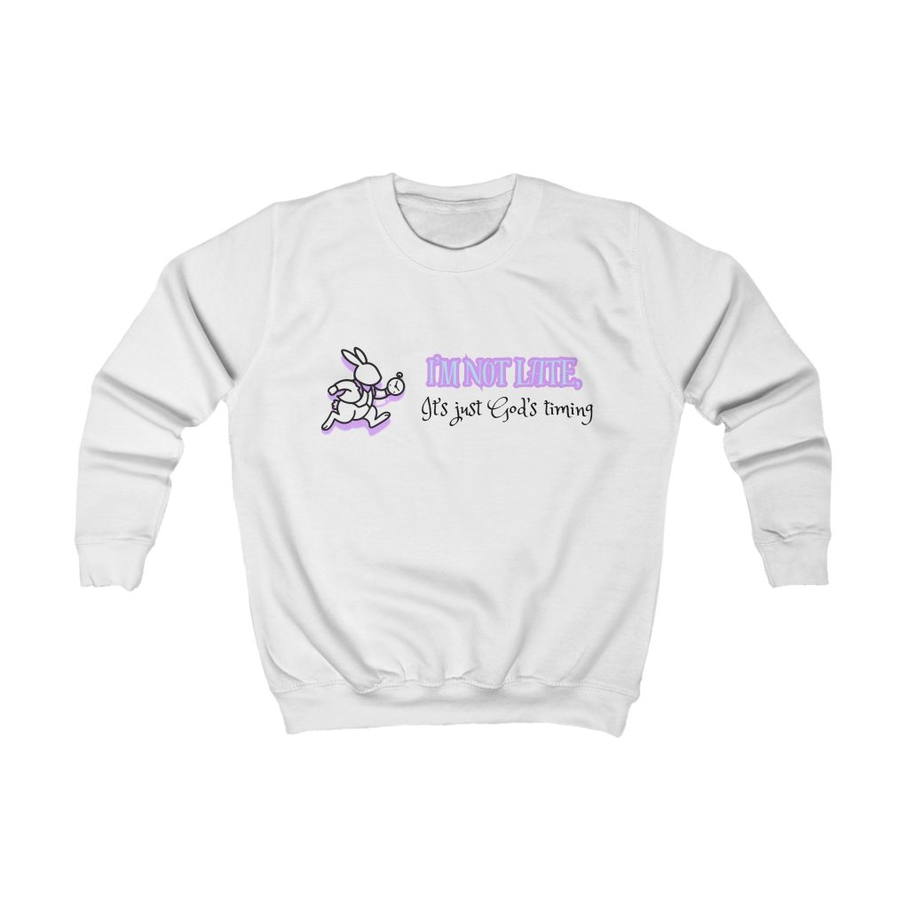 God's Timing Kid's Sweatshirt